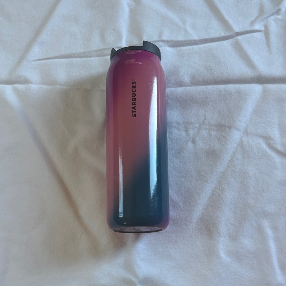 Starbucks Pink and Black Ombre Tumbler